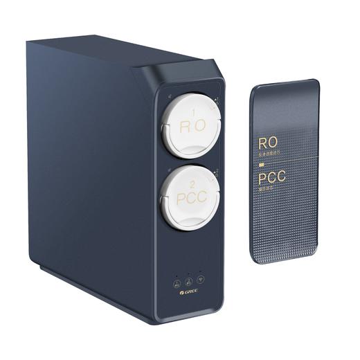 格力"6个9"系列反渗透净水机 锌矿好水 健康畅饮 WTE-PC180-2Q1200S 灰色 商品图3