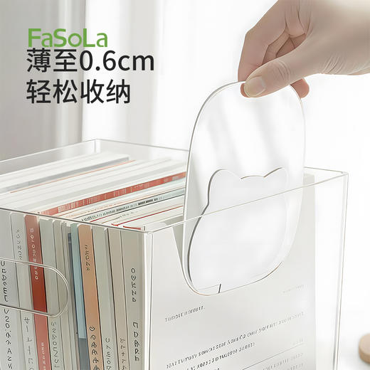 FaSoLa桌面小镜子可爱化妆镜子折叠便携学生宿舍用喵托化妆镜 商品图6