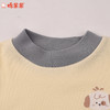 棉果果冬季新品暖姜棉柔软90-130码保暖暖姜套头套装M401302425673 商品缩略图1