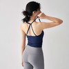 跃牌【轻匀系列】冬季磨毛美背瑜伽背心速干健身上衣跑步运动背心女WX6055 商品缩略图2