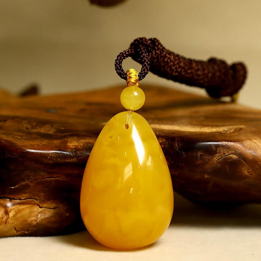 ZP珠宝 蜜蜡系列 金黄蜜蜡如月圆满 商品图8