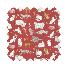 LT297B 科赫与艾托KOH & EITO Liberty塔纳棉 胶囊系列 猫咪 269元/米