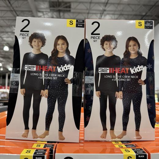 到手价159元 32 degrees儿童保暖内衣 裤子+上衣一套 美国代购，无中文标签，介意慎拍 商品图4