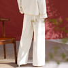 QS秋冬新款羊毛长款显瘦慵懒风女款通勤宽松直筒休闲裤1205 商品缩略图1