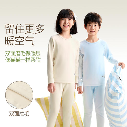 男女童秋衣裤套装冬季新款安奈儿童装JM547539 商品图3