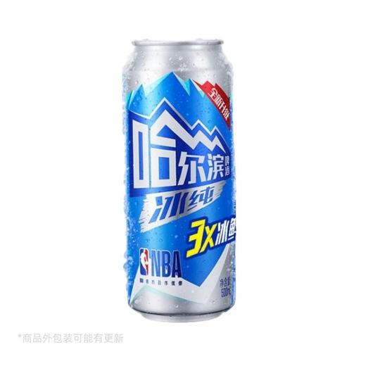 哈尔滨啤酒 冰极纯生8°P啤酒 500ml/罐 商品图0