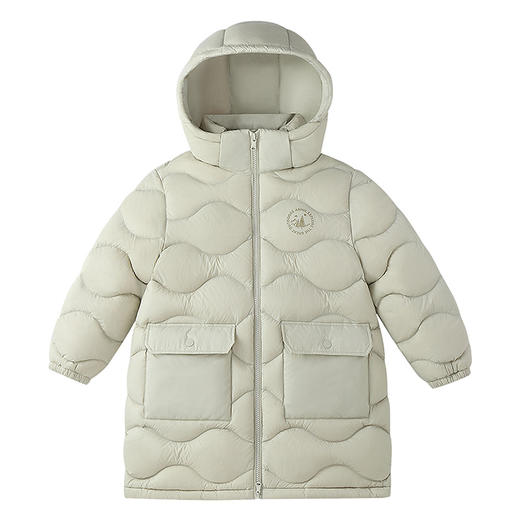 男女童长款羽绒服冬季新款安奈儿童装EM545631 商品图9