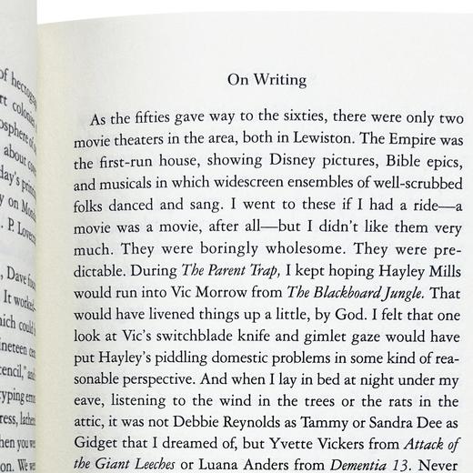 写作这回事 英文原版 On Writing 斯蒂芬金创作生涯回忆录 Stephen King 英文版进口原版英语书籍 商品图3