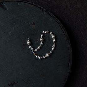 JAI 25AW 曼德勒5号手工雕银镀24K金手链