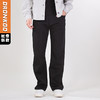 DRONKOO 2025 正常腰高弹黑牛中厚牛仔长裤 商品缩略图0