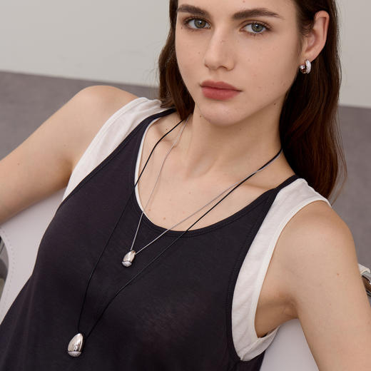 ARSIS｜流光系列 流光水滴长项链 商品图5