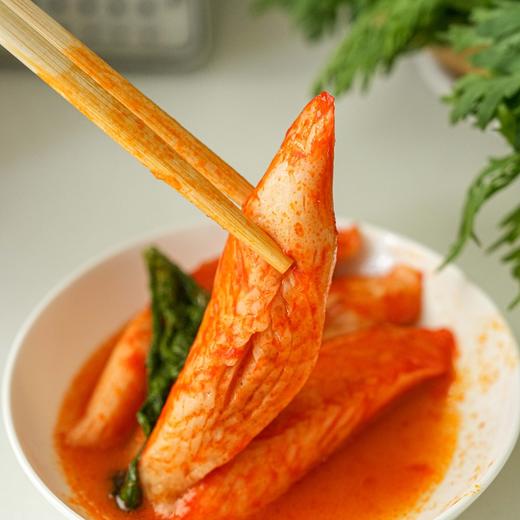 【斌哥优选】松叶蟹柳。鳕鱼含量75%，开袋就是大海的鲜香，入口Q弹。冷冻保存哦 商品图3