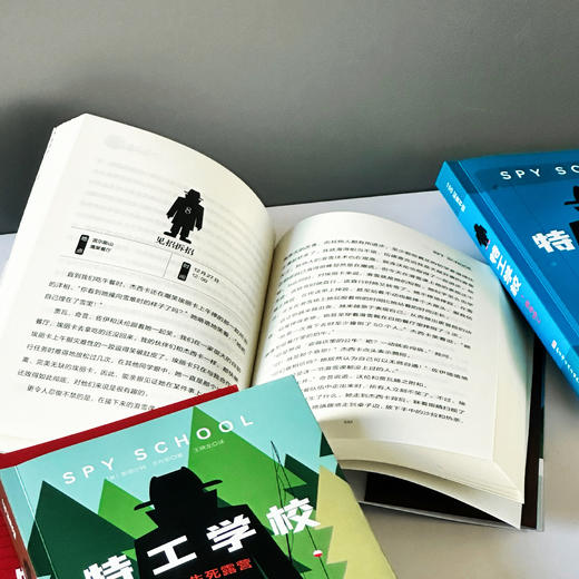 《特工学校》（全4册）：《菜鸟特工》《生死露营》《双料特工》《雪场交锋》 商品图3