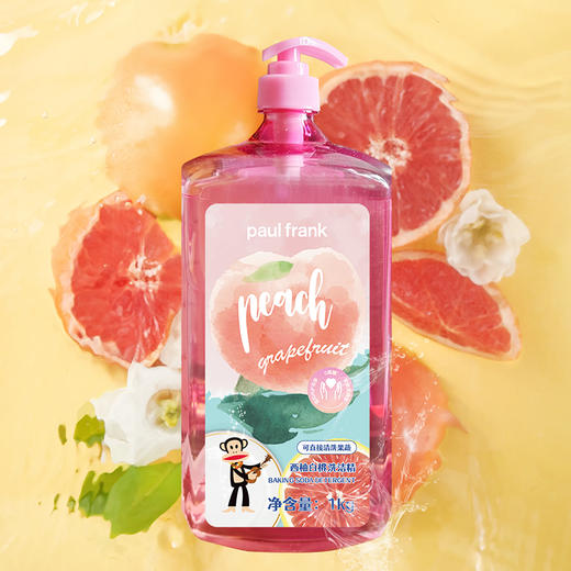 大嘴猴西柚白桃洗洁精1kg 商品图0