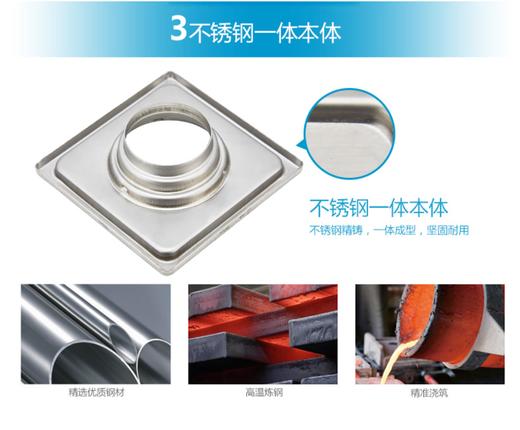 摩恩不锈钢防臭地漏 3996 商品图10