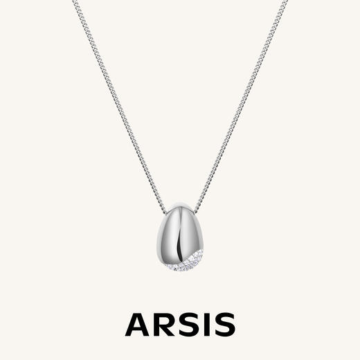 ARSIS｜流光系列 流光水滴吊坠项链 商品图0