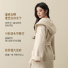 【严选】【孟子义同款】诗凡黎12%+桑蚕丝浴袍式大衣25冬新款阔版羊毛外套7G9170831 商品缩略图3