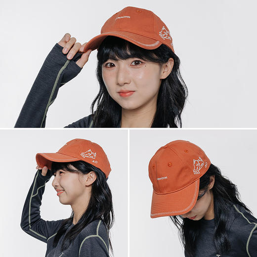 【品牌特惠】ACMEITEM爱棵米 城市户外运动动物刺绣鸭舌帽彩色休闲帽子男女GAG3540251E 商品图2