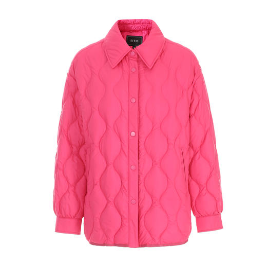 EITIE爱特爱冬新款防风显瘦短款保暖舒适纯色羽绒服外套8011702 商品图10