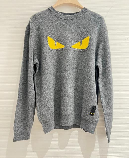 男款logo长袖针织毛衣 商品图0