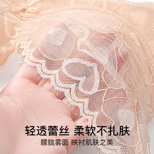 夏日来信 文胸(VIP)【聚拢升杯性感】小胸聚拢收副乳无钢圈女士文胸 商品图6