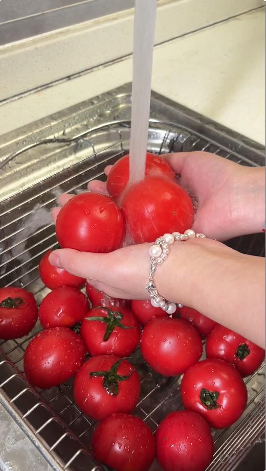 【玫瑰番茄】带有花香 水果番茄中的高端品种！！  自然成熟 果肉脆甜 酸甜多汁！ 商品图8