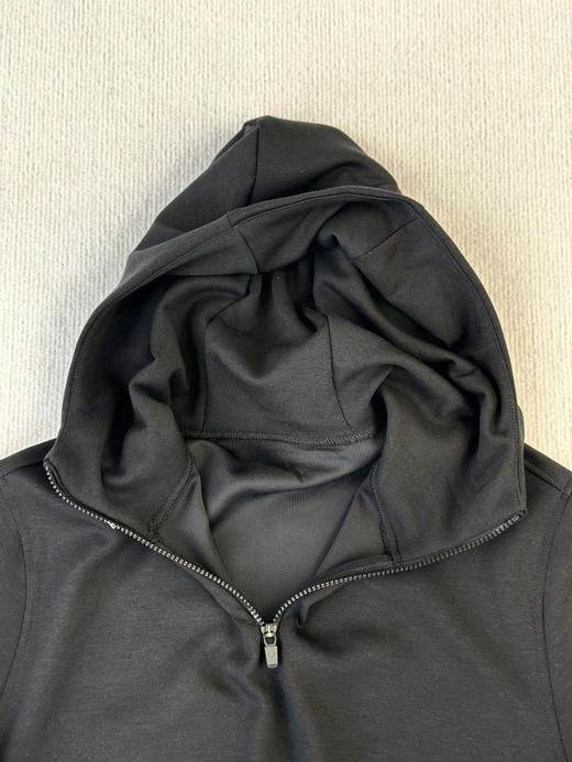 原单正品 DST迪桑特半拉链连帽卫衣空气层帽衫，尺码：M～3XL 商品图2