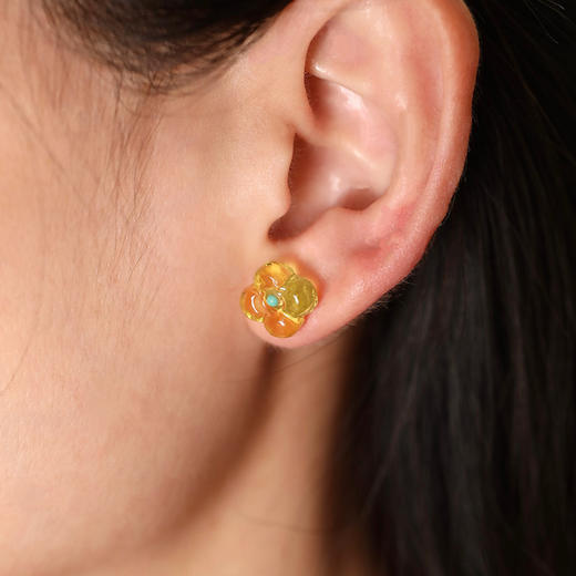 ZP珠宝 蜜蜡系列 金黄蜜蜡如月圆满 商品图11