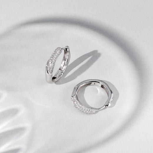 ARSIS｜流光系列 流光水滴耳圈 商品图5