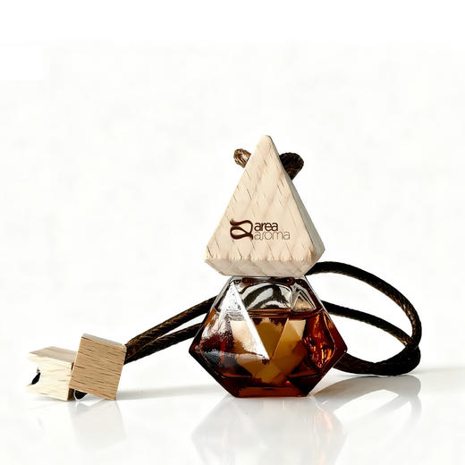 六角瓶车载香挂车载香薰挂件高级酒店禅茶香龙井萃香水车内 商品图3