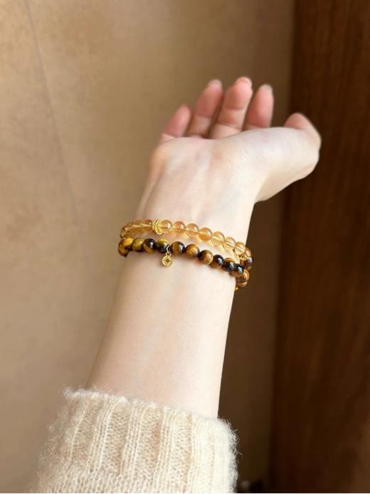 😎【附带证书】 CILK ·美拉德色系手串：😍财富密码，事业顺，给国内设计师品牌代工的一款手串，🔺王玉雯同款 属于立秋的手串🍂显白又高级的美拉德色系 不得不信！ 商品图3