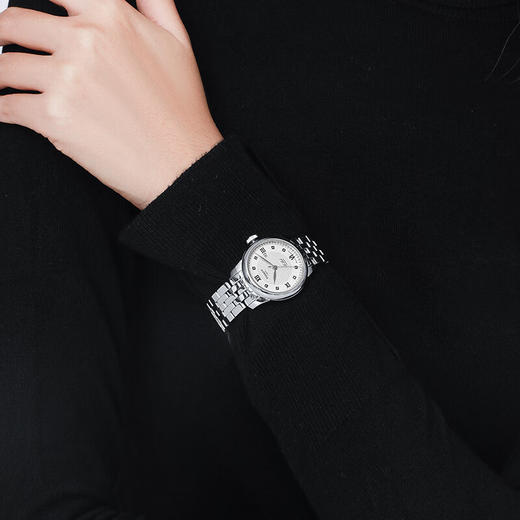 天梭(TISSOT)力洛克系列钢带机械女表T006.207.11.036.00 商品图2