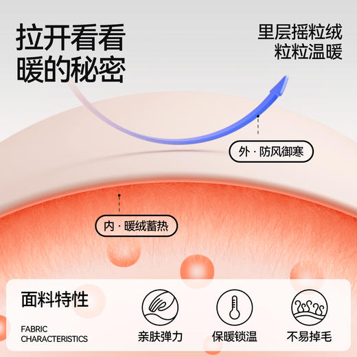 【内里加绒🔥】男女童梭织外套冬季新款安奈儿童装EM545645 商品图3
