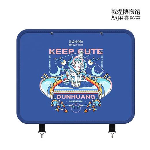 敦煌博物馆 汽车防踢脚垫真皮革1块 定制防踢垫汽车用品 商品图1