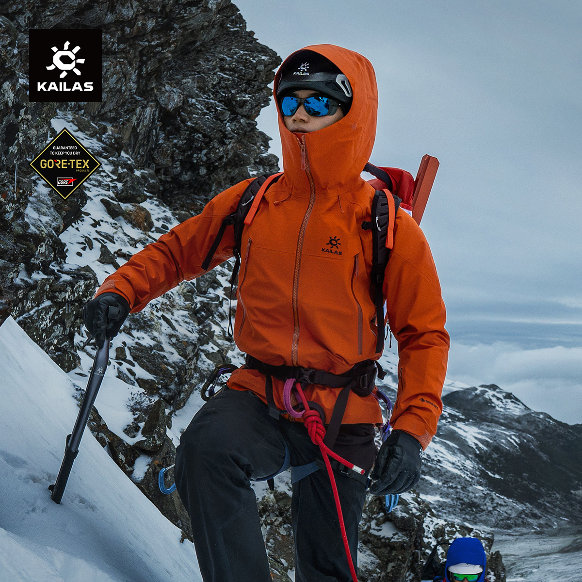 【MONT】KAILAS凯乐石MONT X全天候硬壳GORE-TEX登山冲锋衣 KG2511109/KG2531107