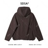35530SDSA男士秋冬新款痞帅男装简约纯色半纽扣连帽卫衣设计师时尚上衣 商品缩略图5