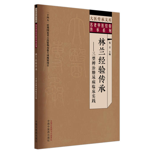 林兰经验传承 三型辨治糖尿病临床实践 大医传承文库 名老中医经验传承系列 倪青 主编 临证思维 9787513296533中国中医药出版社 商品图1