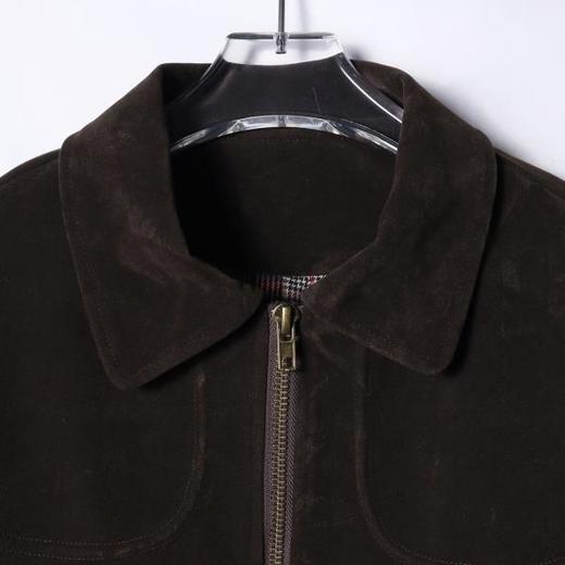 SDSA男士秋冬新款痞帅男装复古简约拉链夹克设计师百搭休闲外套 商品图1