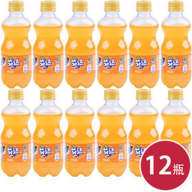 芬达橙味PET塑瓶300ml*12