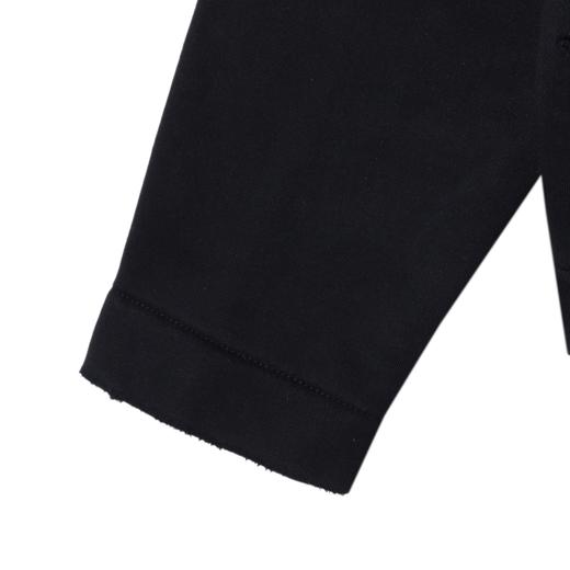 33783SDSA男士秋冬新款痞帅男装时尚拼接磨破立领拉链连帽卫衣时尚外套 商品图4