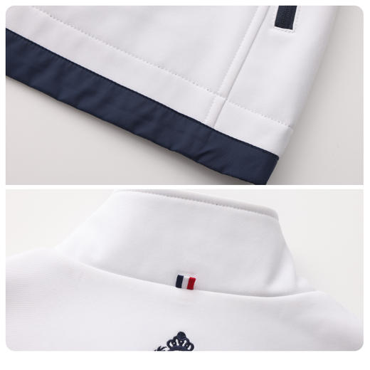 BOW-308PROSIMON高尔夫秋季女款立领运动拼接风格马甲 商品图4