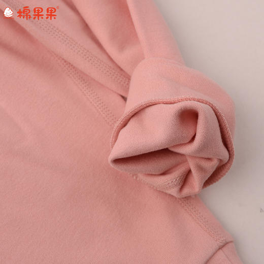 棉果果冬季新品暖姜棉柔软保暖90-130码暖姜套头套装M421302425671 商品图7