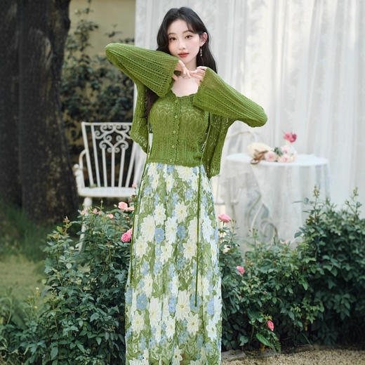 小个子穿搭一整套独特超好看套装旅游度假穿搭巨好看的两件套早秋 商品图3