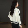 SCXFY3075 小香风短款外套女士2025新款棒球服休闲夹克仿水貂绒开衫春秋上衣 商品缩略图3