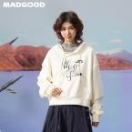 马得工地/MDGDWY13276/女巫连帽短款卫衣 商品图0