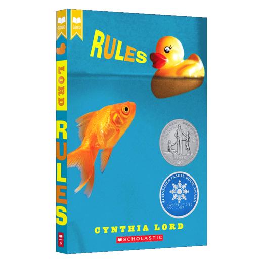 华研原版 大卫的规则 英文原版小说 Rules 纽伯瑞银奖 儿童文学小说 自闭症家庭 英文版青少年英语课外阅读 进口原版书籍 商品图1