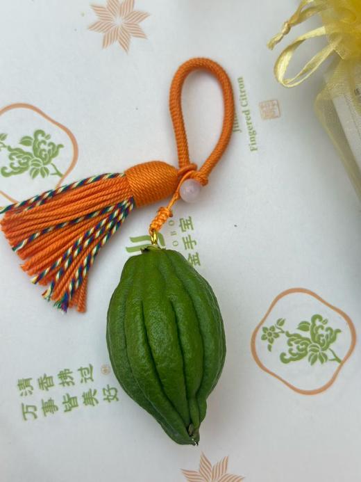 手工编制新鲜佛手挂件 商品图4