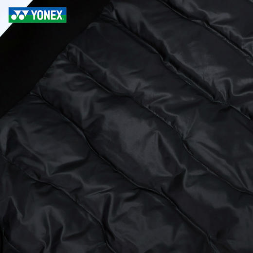 YONEX尤尼克斯羽毛球服1900325BCR男女款yy加绒轻薄保暖马甲 商品图4