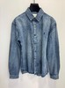 中性款牛仔衬衫外套024 商品缩略图0