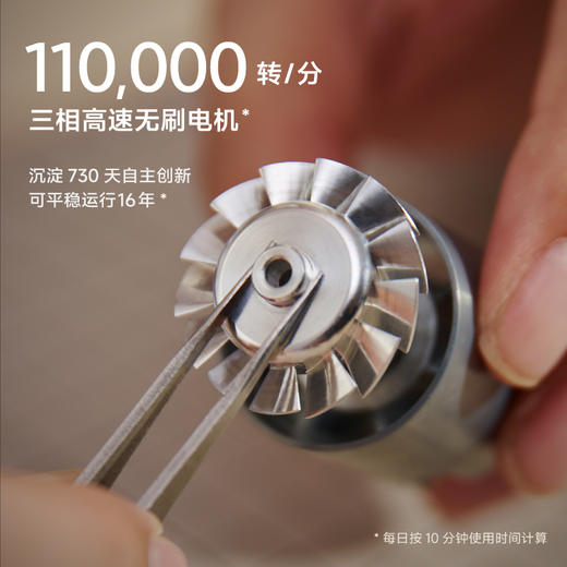 Laifen徕芬高速吹风机Swift 3 负离子护发速干低噪电吹风高速吹风机 赠支架收纳包 家用宿舍便携风筒 商品图1